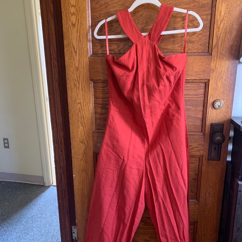 Anne Taylor Halter Jumpsuit